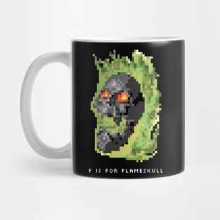 F is for Flameskull Mug